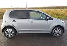 side view of the vw e-up