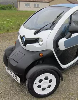 exterior of a renault twizy